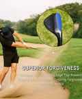 Golfer using Full Face Forged Golf Wedge Set And Individual Wedges 50 52 54 56 58 60 Stainless Steel Milled Right Hand 60 Degree Forgiveness Wedges For Gap Sand Lob Wedge Play in sand.