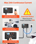Handy Manual Ev Charger Switch That Plugs Right Into Nema 14 30 Or 14 50 Dryer Outlets For Level 2 Electric Vehicle Charging Up To 24 Amps At 240 Volts With Built In Circuit Breaker That Works Like A Charm showing wiring setup.