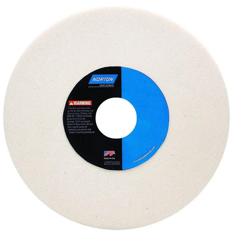 7 Inch Aluminum Oxide Grinding Wheel Type 01 For General Purpose Grinding And Stock Removal Economical Vitrified Bond Ideal For CNC Cutting And Versatile Metalworking Projects