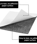 Image of Twenty Two Piece Adhesive Foam Squares With Heavy Duty Hold showing easy-to-tear paper surface for soundproof cushioning.