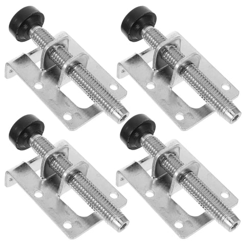 Adjustable Furniture Leveling Feet With Anti Skid Pads For Tables Chairs Cabinets Heavy Duty Riser Hardware 4 Pack