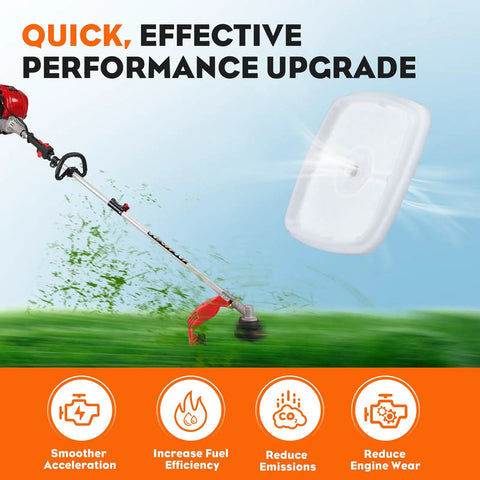 Beefed Up Repower Tune Up Kit With Air Filter And Fuel Filter For Echo SRM210 SRM225 Trimmers And PB Series Blowers Includes GT200 GT225 PAS225 ES210 ES250 Models Maintenance Kit shown.