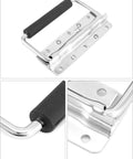 Heavy Duty Spring Loaded Pull Handles With PVC Grip For Tool Boxes And Cases 10 Pack Surface Mounted 110 Lb Load Per Unit Built Tough