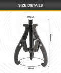 6 Inch Bearing Puller With Three Jaw Gear Design For Cars SUVs And Motorcycles Heavy Duty Wheel Puller With Reversible Claws