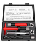 M18x1.5 Thread Repair Kit 10Pcs Stainless Steel For Cars And Aluminum with Tools in Case