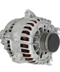Badass Heavy Duty Alternator Swap For 2005 Through 2008 Ford Mustang 4.6L featuring 135 Amp Draw, 12 Volt setup with SC6 pulley.