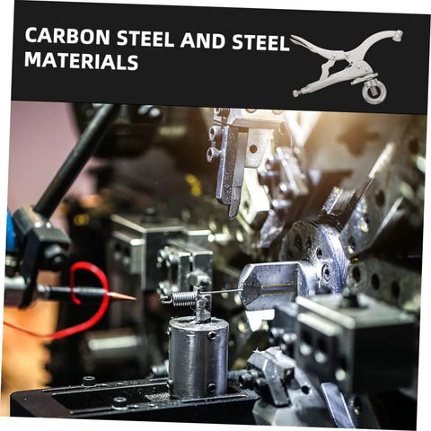 Rock Solid Adjustable Drill Press Locking Clamp Vise Built Tough As Nails For Woodworking And Metal Projects With Quick Adjustments and Iron Grip for weekend warriors and pros in workshop with steel materials.
