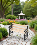 Two Pack Black One Twenty Fourth Scale Miniature Park Benches For Dollhouses Dioramas Outdoor Scene Decor in diorama garden
