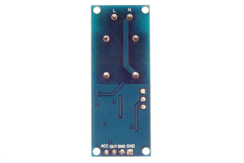 Dead Simple Precision Voltage Transformer Module Measuring Zero To Two Fifty Volt AC Single Phase Sensor With Adjustable Sine Wave Output tight tolerance op amp circuit on a blue PCB.