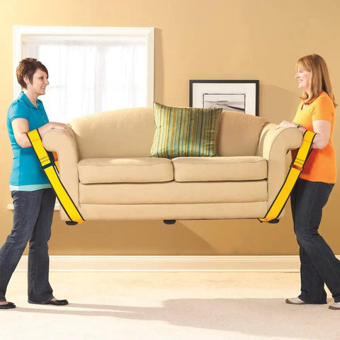 Badass Forearm Moving Straps That Take The Heavy Load Off You And Make Hauling Couches Mattresses And Large Appliances Dead Simple While Keeping Your Flooring Completely Scratch Free During Every Big House Move