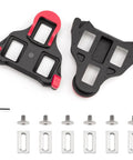 Cleats Compatible With SPD SL 0 Degree Float Adjustable with screws and wrench for installation