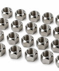 Premium Steel Wheel Lug Nut Set For Suzuki Samurai SJ410 SJ413, 20-Piece Direct Replacement Kit With Heavy-Duty High-Strength Bolts For Smooth Fit And Reliable Ride On Any American Road Today. 20 silver steel lug nuts