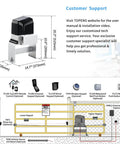 Diagram of Heavy Duty Automatic Sliding Gate Opener CK1200 with Chain Drive, Three Quarter HP 550W AC Motor, supports gates up to 3400 lbs.