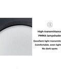 Close-up of LED Spot Lights Square Double Head Recessed Downlight for Living Room, showing high-transmittance PMMA lampshade.