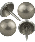 Level Up Your Furniture Setup With These Top Notch Vintage Upholstery Nails In A Clean Pewter Finish 100 Pack Of Dependable Decorative Tacks for DIY.