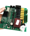 M27 Coffee Machine PCB Control Board Replacement shown from top angle, detailing universal mainboard for espresso makers.