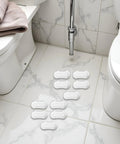 10Pcs Toilet Seat Bumpers Universal Fit For Bidet Attachments Silicone Rubber Cushions on bathroom floor