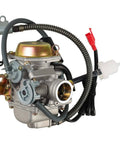 GY6 Carburetor PD24J 24mm For 125cc To 150cc 4 Stroke Engines Electric Choke Intake Manifold For Motorcycle Scooter ATV Go Kart
