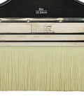Large Scale Broad Flat Varnish Brush 6 Inch For Big Surfaces Dragging Gestural Figures And Varnishing Walls, close-up view