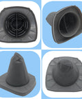 Replacement HEPA Filter And Sponge Filter Set For Eureka NES100 Handheld Vacuum And Black And Decker BDST1601 3 In 1 Vacuum Compare To ST0106 ST0107 Includes Four HEPA Filters And Four Sponge Filters product image showing different angles of filters