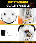 Electric Fuel Pump Module Assembly For Toyota Camry 2004 2005 2006 2.4L 3.0L 3.3L L4 V6 Dual Port With Pressure Sensor Replacement 7702406040 232170C010 SP9160M 90159A0022 Direct Fit Ready To Go close-up view