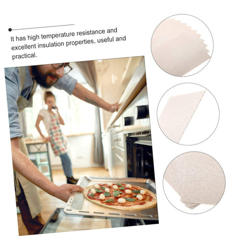 Set Of 10 Mica Sheets For Microwave Oven Waveguide Insulation Heat Resistant Kitchen Must Have Accessory in a kitchen environment