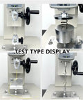 All In One Digital Tensile Testing Machine With Force Gauge For Pull And Tension Tests, 450 Mm Stroke, 999 Data Storage, Includes 2 Clamps And 5 Probes For Wire Harness And Terminal Tensile Testing, Pro Grade Shop Floor Workhorse, test setup
