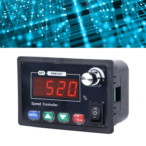 Badass 40A Dc Motor Speed Controller With Sharp Digital Display And Pwm Adjustments For Hassle Free Forward Reverse Direction Changes On 12 To 48 Volts