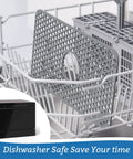 Center Drain Silicone Sink Mat No Slip Heat Resistant For Kitchen And RV Sinks in dishwasher