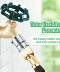 Installed self draining vacuum breaker for hose backflow prevention hassle free, compatible with Arrowhead Brass PK1390.