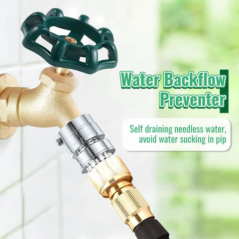 Installed self draining vacuum breaker for hose backflow prevention hassle free, compatible with Arrowhead Brass PK1390.