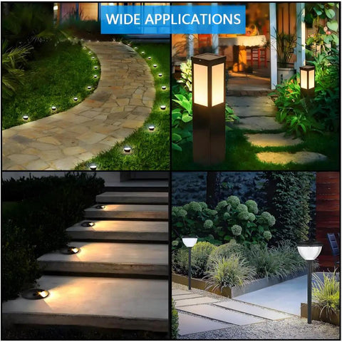 8 Pack Low Voltage Landscape Wire Connectors for 12 to 20 Gauge Cable used in garden and pathway lighting applications
