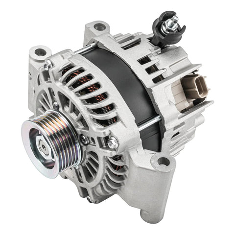 Beefed Up 12V 150 Amp Alternator With 6 Groove Pulley For Ford Focus 2008 To 2011, Escape 2009 To 2012, Fusion 2010