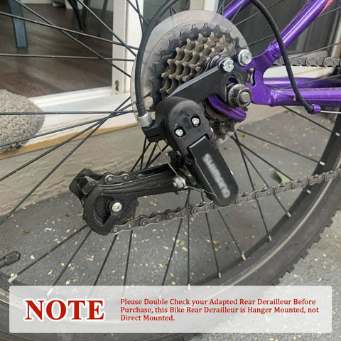 6/7 Speed Rear Derailleur With Hanger Mount For Mountain Bikes Tricycles And Commuter Cruisers Direct Mount Compatible