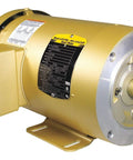 Motore trifase per uso generico a corrente alternata, unità singola, potenza 2 HP, telaio TEFC 56C, 1755 RPM, 60 Hz, doppia tensione 208-230/460 V, vista laterale