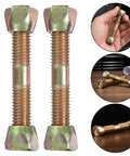 Heavy Duty Swing Hanger Kit with Shock Absorption Swivel Brackets and Bolts for Hanging Egg Chair shown with bolts