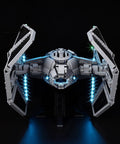 Premium USB Lighting Kit For Lego 75382 Interceptor Aircraft Model, Lighting Components Only, showcasing illuminated cockpit
