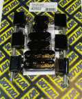 Black Wire Loom Kit 42502 for automotive wiring protection and cable management, packaged, showing components and label.
