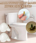 Whimsical Sea Turtle Ceramic Toilet Bolt Caps For Standard Toilets White Finish Decorative Coastal Decor Cute Cool Screw Covers That Replace Toilet Bolt Caps And Keep The Lid Operation Smooth And Stylish