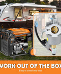 Carburetor Replacement For KY Series Microquiet 4000 Watt Genny Generator Replacement 4KYFA26100 and portable generator
