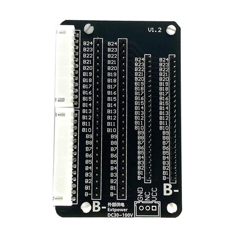 Active Battery Balancer With Docking Adapter 1mV Precision Equalizer For 8S To 24S Li Ion LiFePO4 LTO Packs, circuit board view