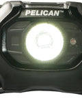 2750C LED Headlamp Hands Free Light With 259 High Lumens, compact design, illuminated front view.