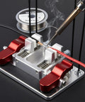 All In One Soldering Station And Welding Table Clamps With Ceramic Tips Aluminum Third Hand Tool for electronics repair