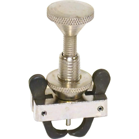 Clock Hand Remover and Gear Wheel Puller Kit tool with metallic finish, showing adjustable mechanism for precision watch repair.