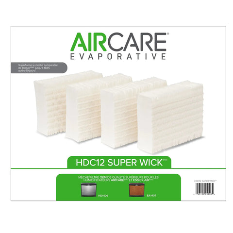 Replacement Wicking Humidifier Filter Four Wicks Per Pack For EA1407 And HD1409 Humidifiers So You Get Clean Mist AHAM Standard Original Version Color packaged