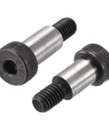 Built Tough Alloy Steel Hex Socket Shoulder Bolts Set, Three Quarters Inch Shoulder Length By One Half Inch Shoulder Diameter, Three Eighths Inch UNC Thread, High Torque Head For Tight Fits, Wear Resistant And Corrosion Resistant, Four Pack