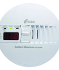 Hardwired Carbon Monoxide Detector With 9 Volt Battery Backup, Digital LED Display, 85 Decibel Alarm, 120 Volt Home CO Alarm With Peak Level Memory For Homes And Small Spaces Keeping Your Family Safe