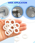 Grommet eyelet silicone washers, 1-inch, 10-pack, held in hand