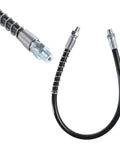 18 Inch Resin Spring Flex Hose For Grease Gun, 10000 PSI High Pressure Quick Release, 1/8 NPT Threads, Kink Resistant Coiled Spring, Heavy Duty