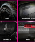 Dope Shine Gloss Dressing With Applicator 16oz Tire Shine Spray And Plastic Restorer for car tires, interior plastic, engine bay, trim.